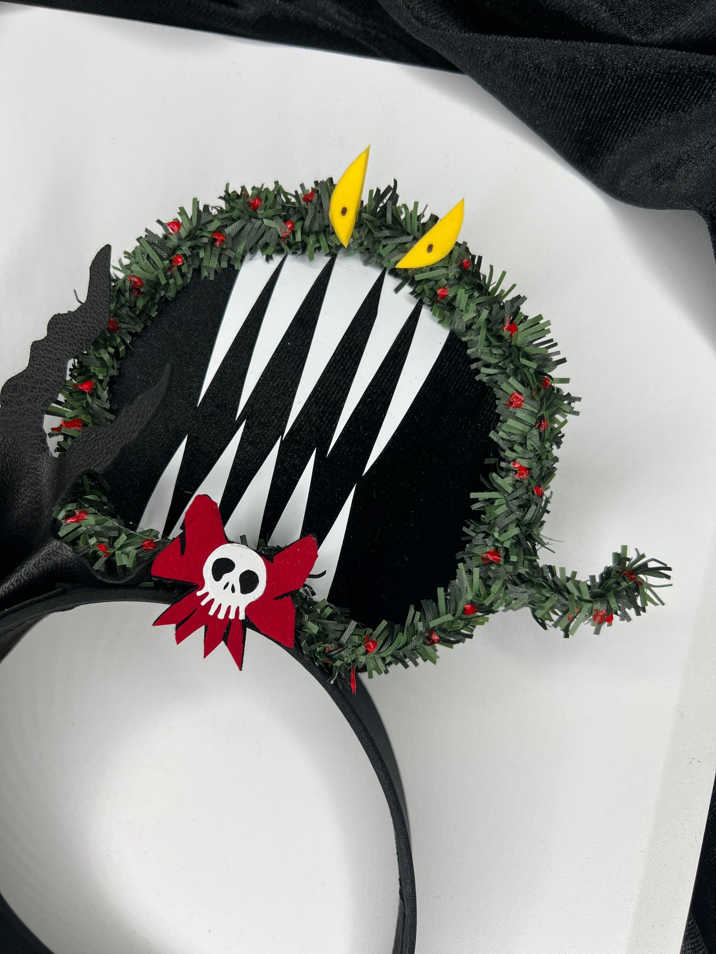 Vampire Teddy and Wreath