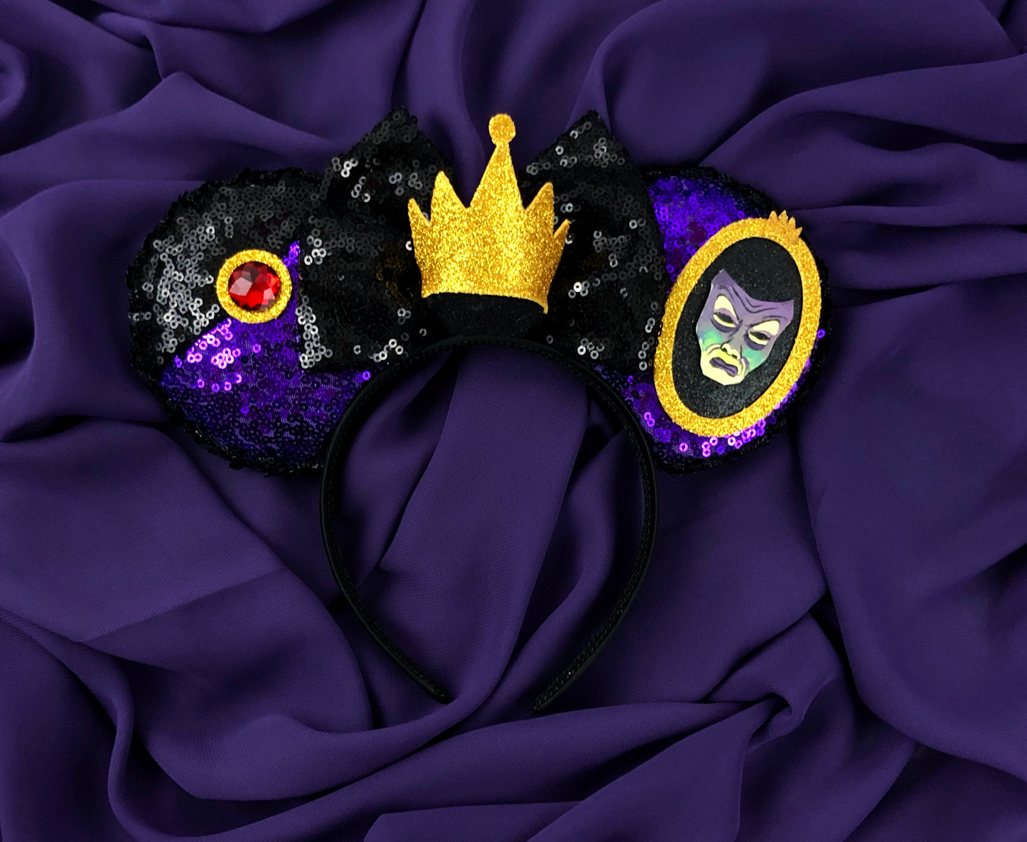 Evil Queen with mirror