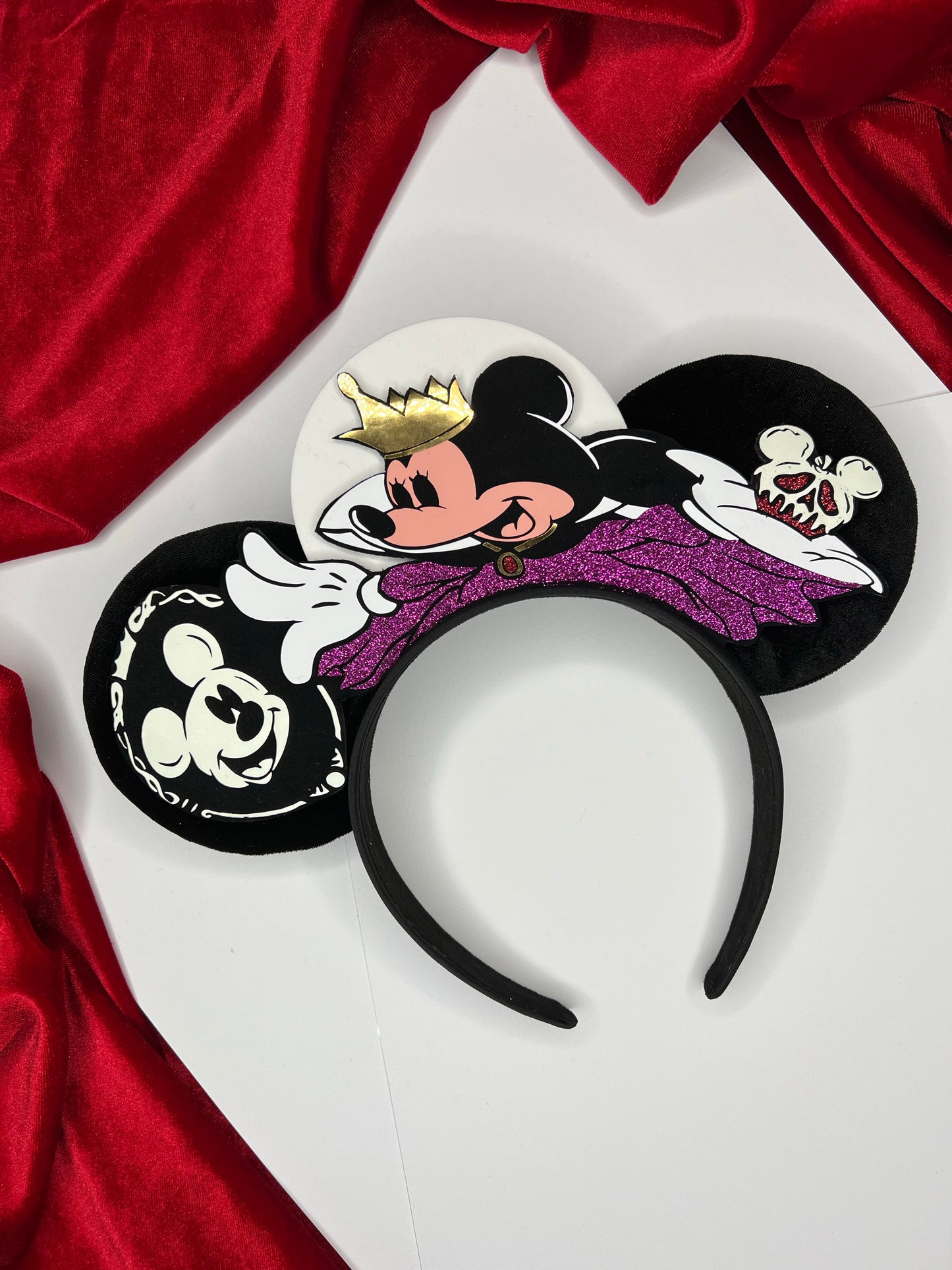 Minnie Evil Queen Inspired Ears