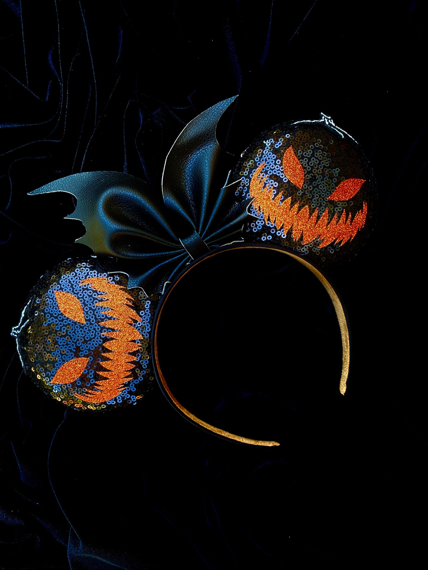 Jack O lantern Inspired Ears