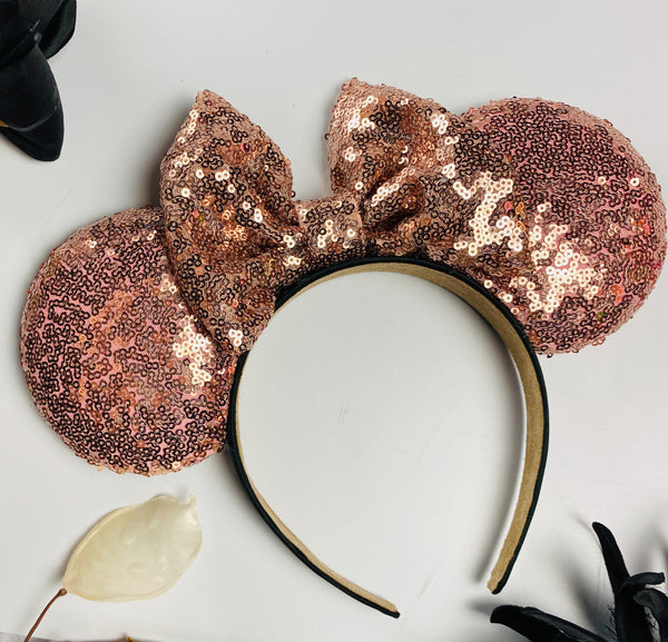 Rosegold Minnie Sequin Ears