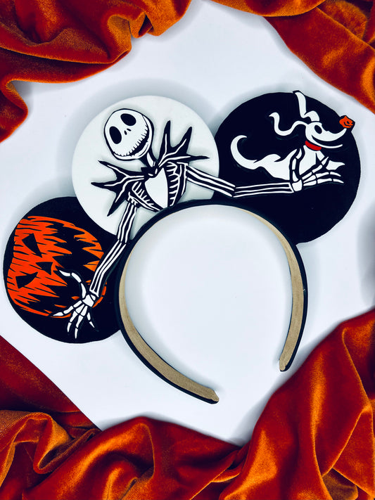 Jack Skellington Inspired Ears