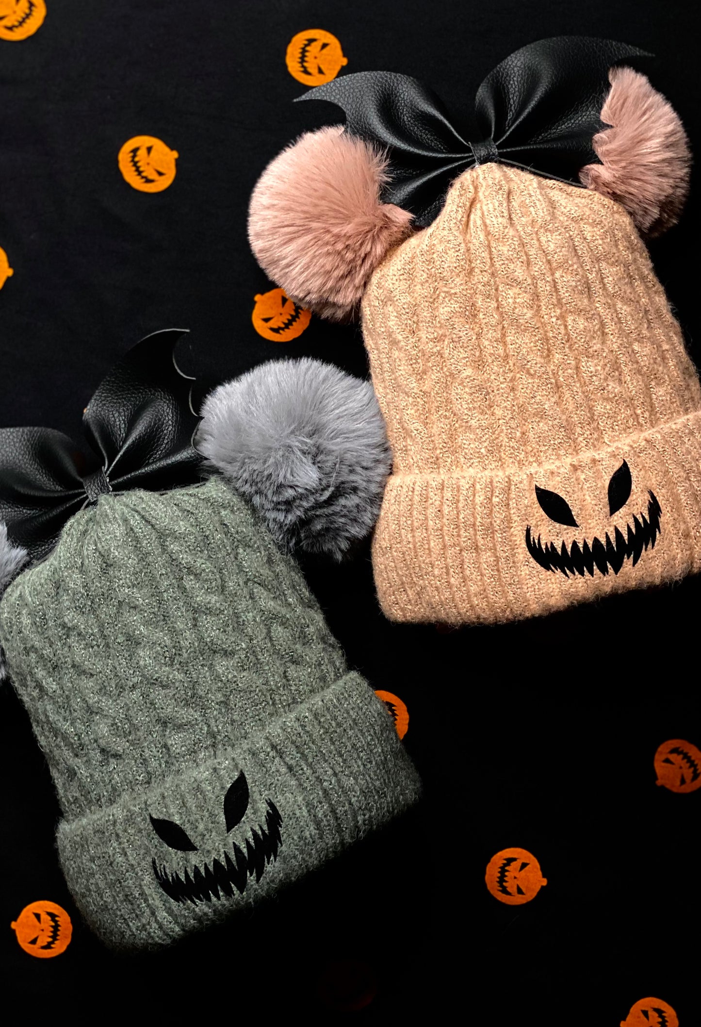 Jack O Lantern Beanie