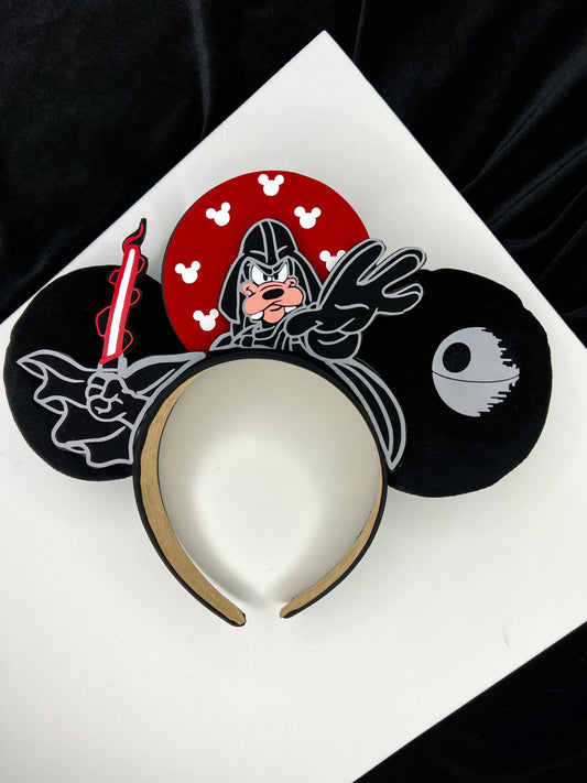 Goofy Darth Vader Star Wars Inspired Ears