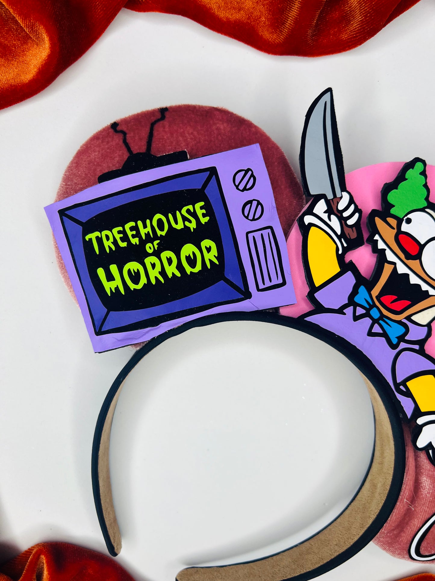 Krusty the Clown Inspired ears