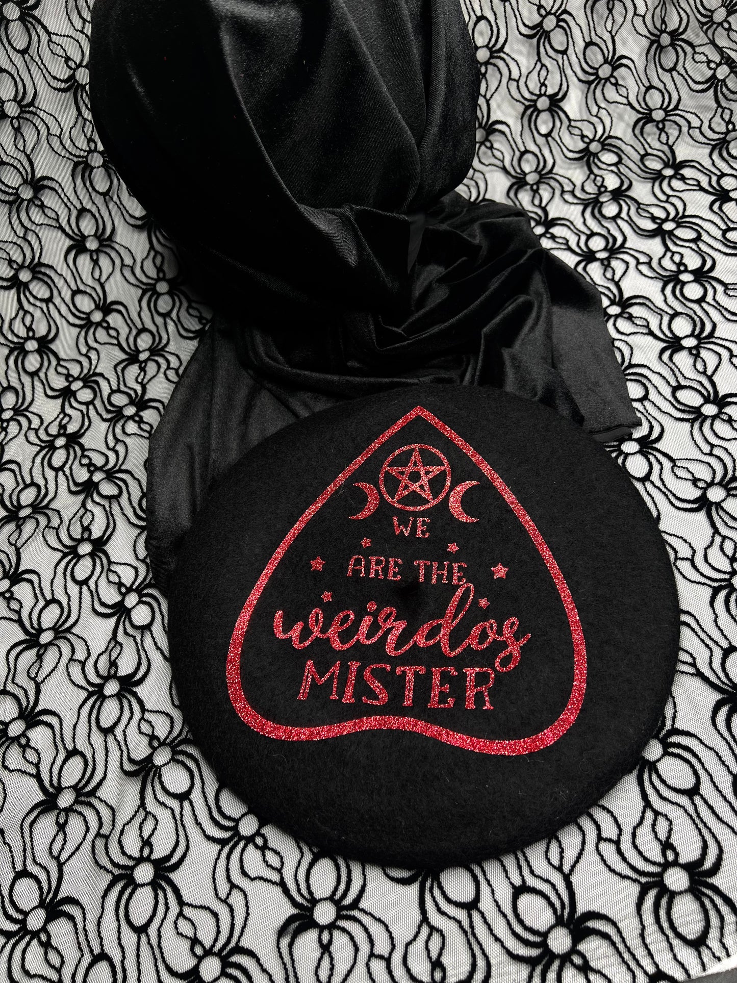 The Craft we are the weirdos beret