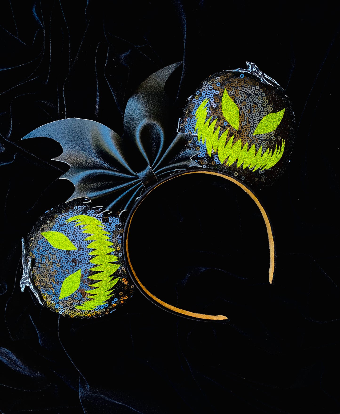 Jack O lantern Inspired Ears