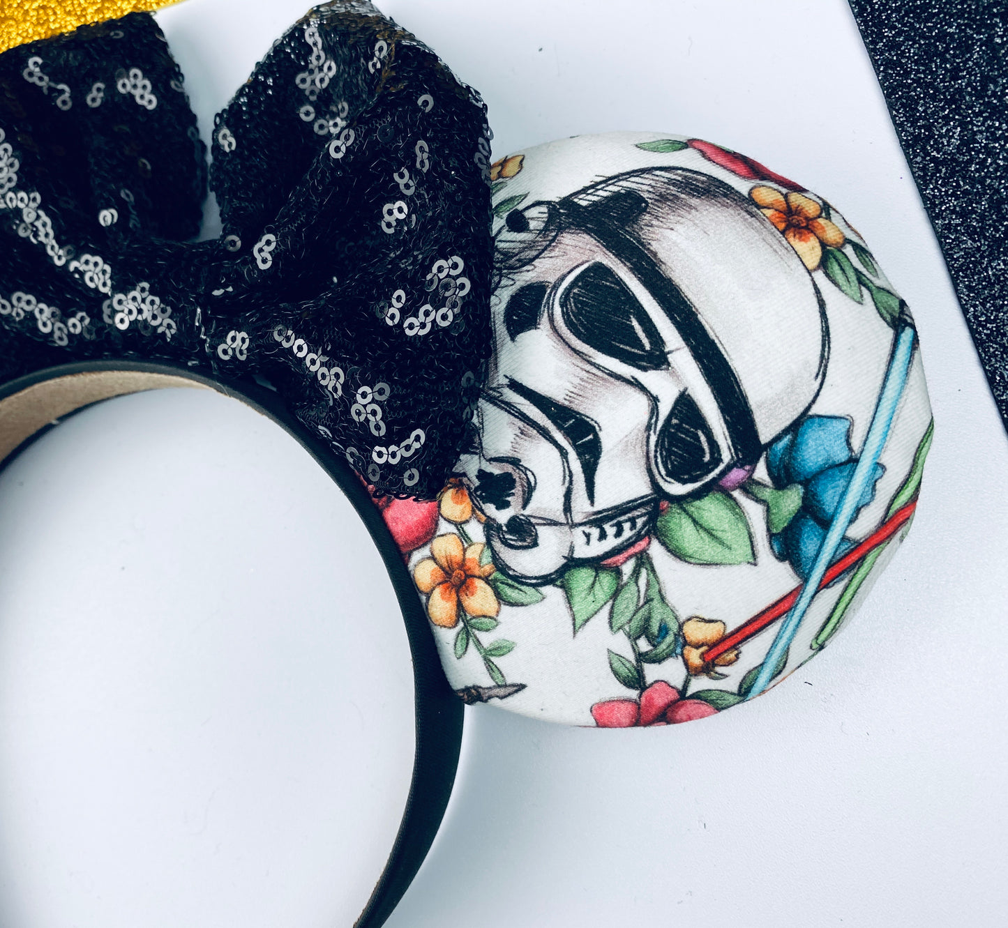 White Star Wars Floral