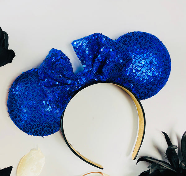Blue Minnie sequin Ears