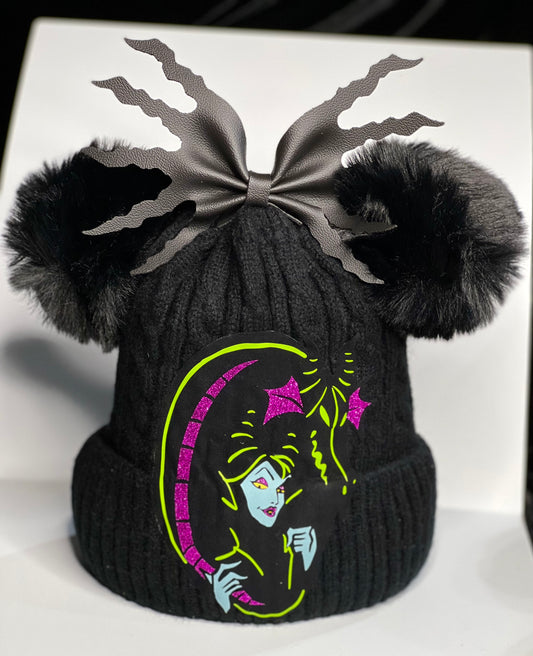 Maleficent Inspired Beanie