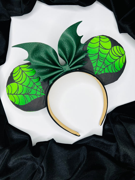 Hearts web Ears (Green)