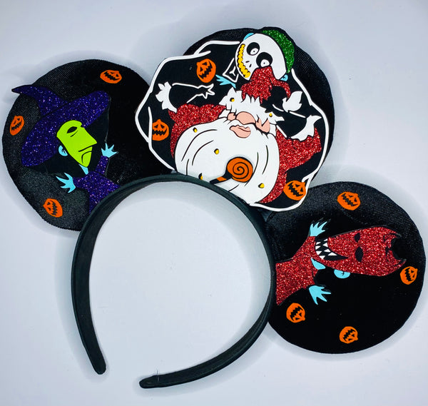 Lock shock Barrel with Sandy Claws mouse ears
