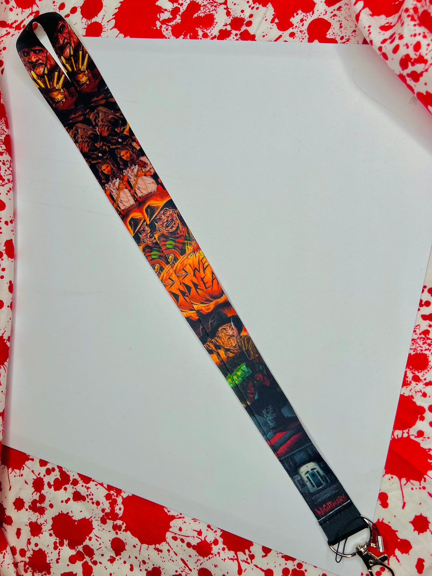 Nightmare on Elm Street Freddy Lanyard