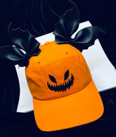 Jack O Lantern Hat with bat ears