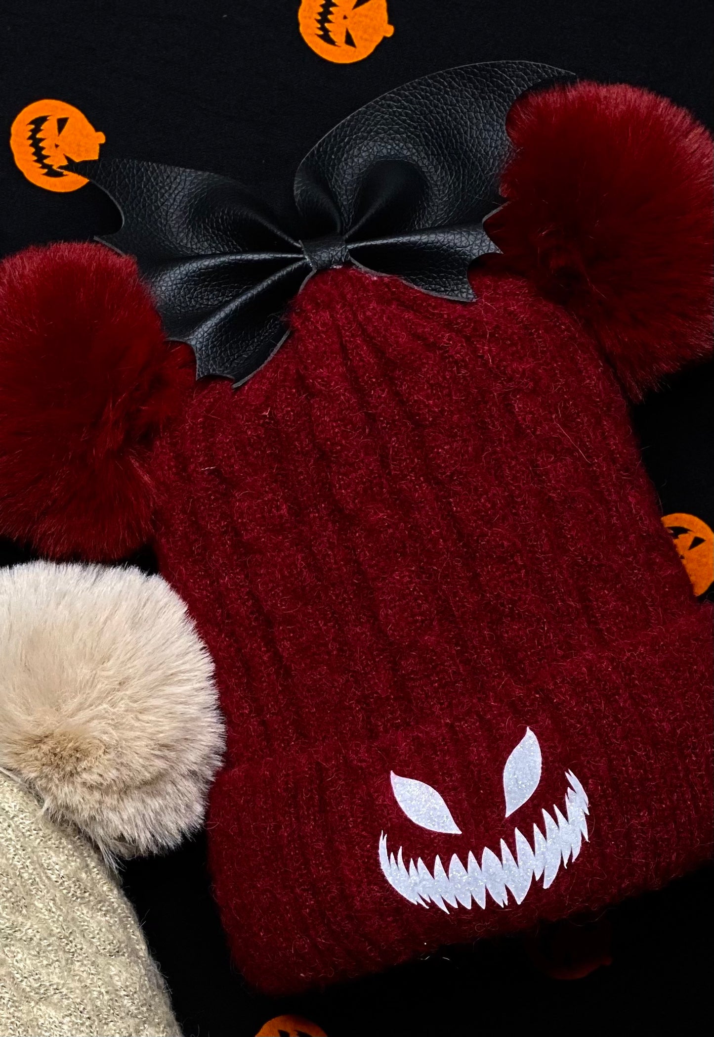 Jack O Lantern Beanie
