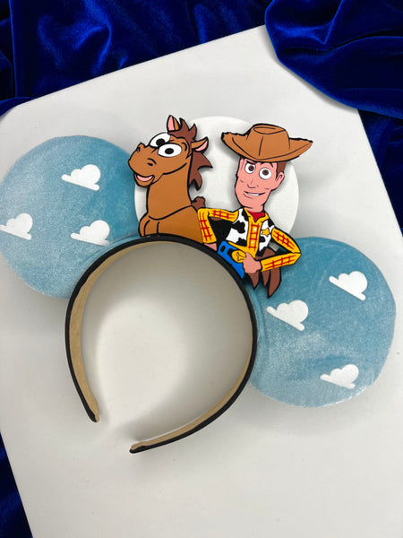 Toy Story Woody and Bullseye Inspired Ears