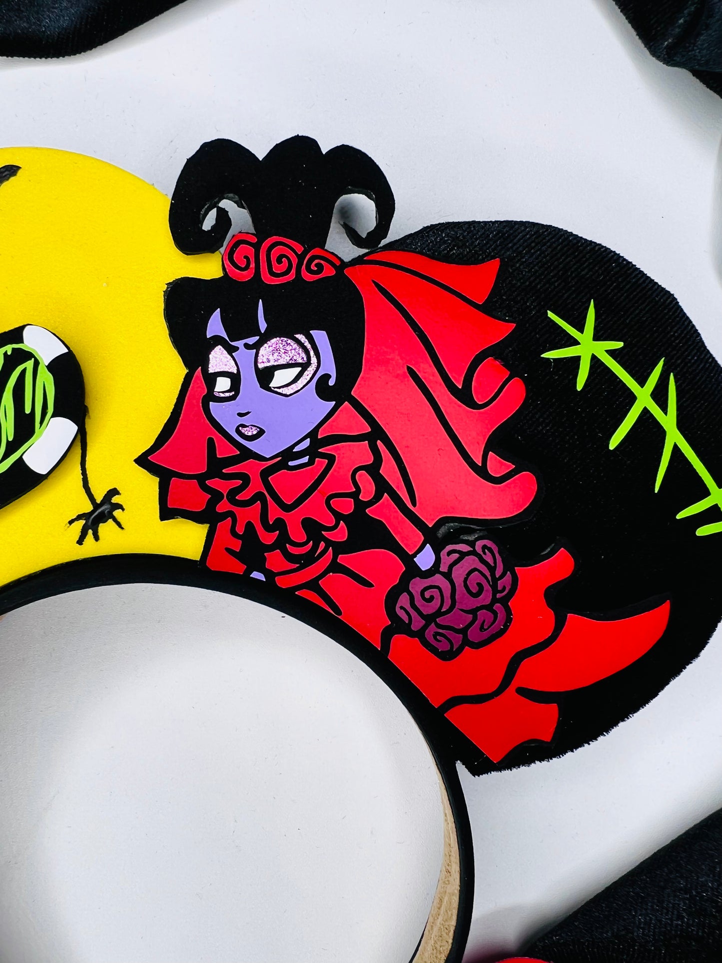 Beetlejuice and Lydia inspired Ears