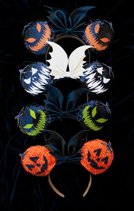 Jack O lantern Inspired Ears