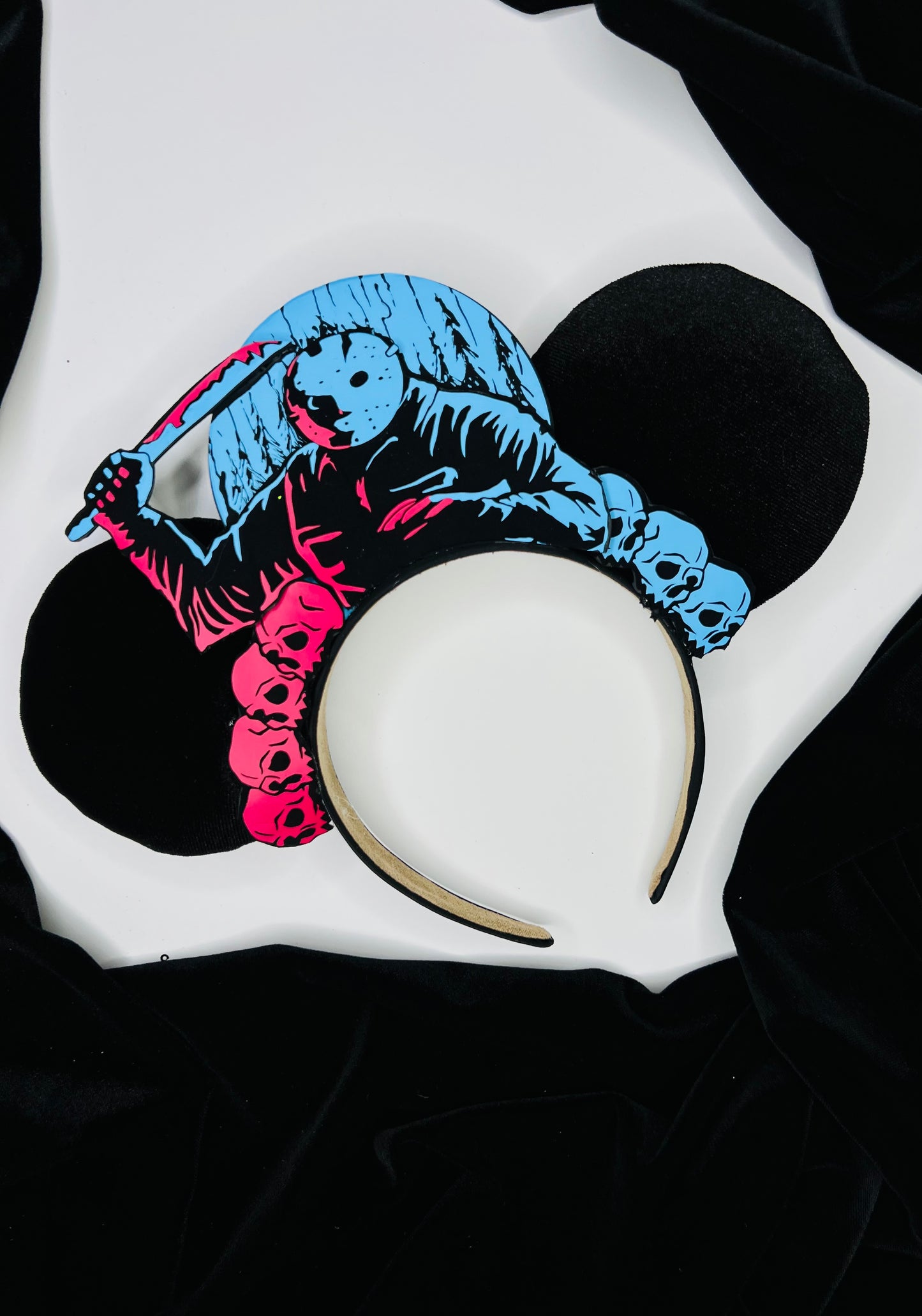 Jason Voorhees retro inspired ears