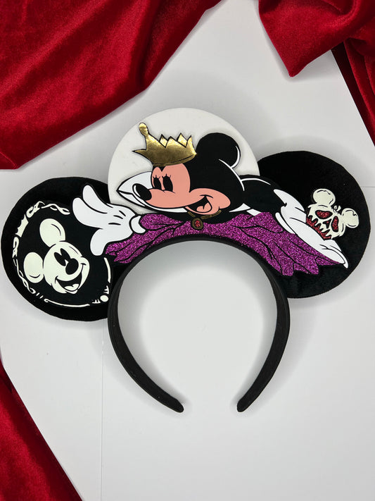 Minnie Evil Queen Inspired Ears