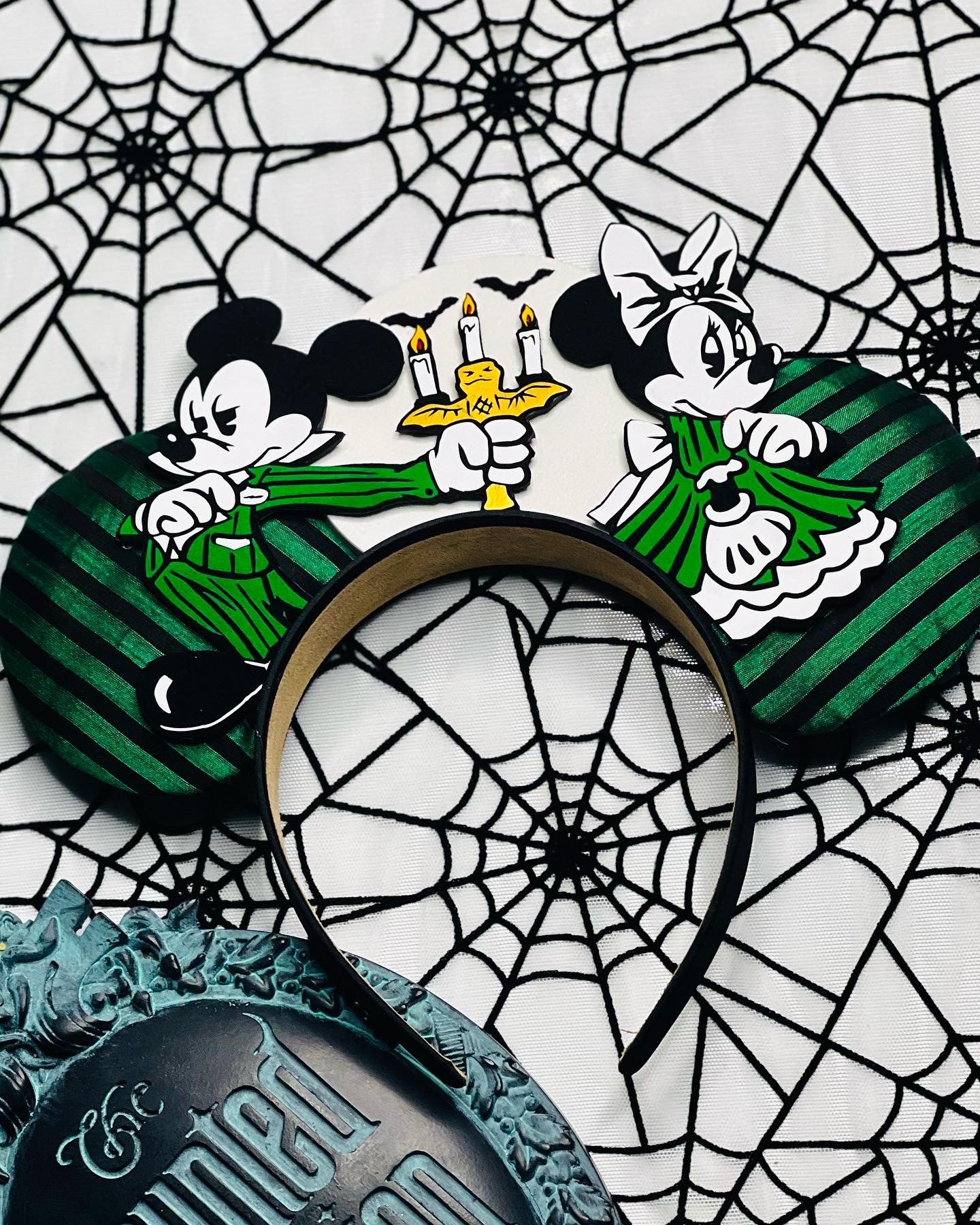 Mickey and Minnie Haunted Mansion Inspired Ears