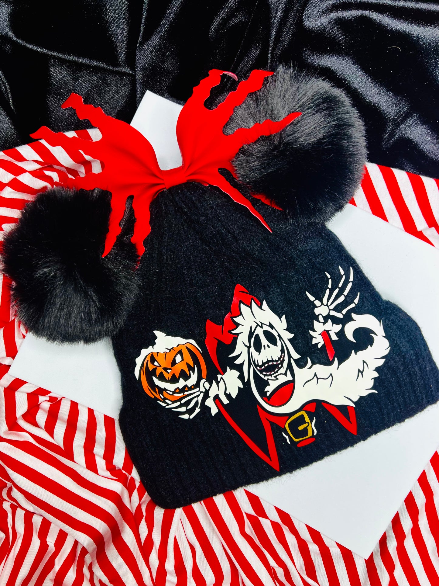 Jack Santa Inspired beanie