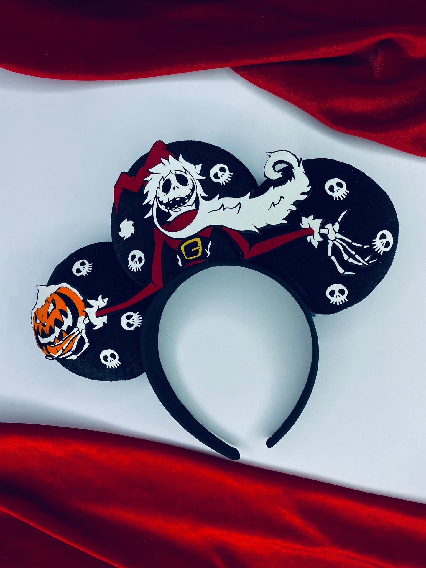 Jack Skellington Christmas Inspired Ears