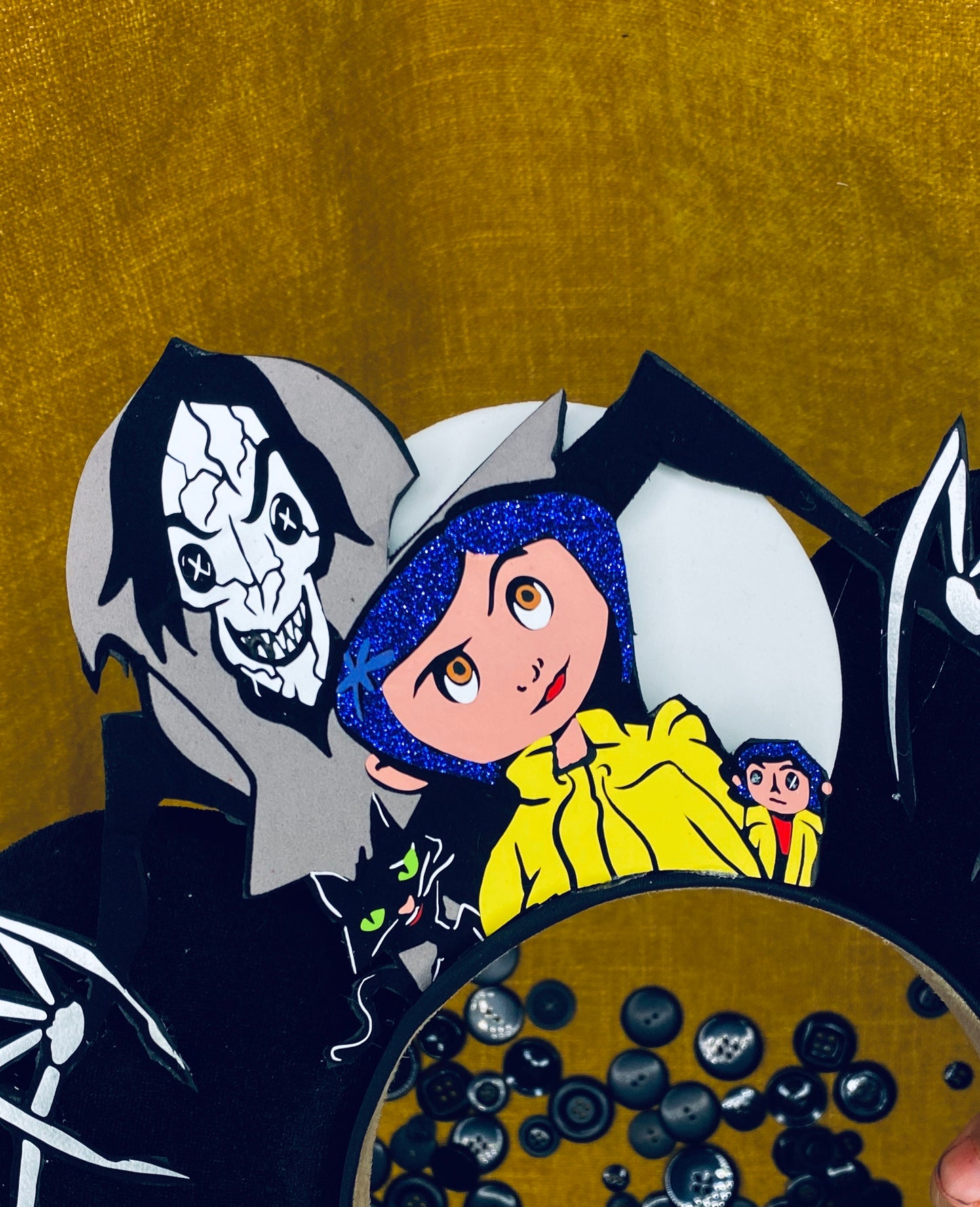 Coraline Inspired Ears