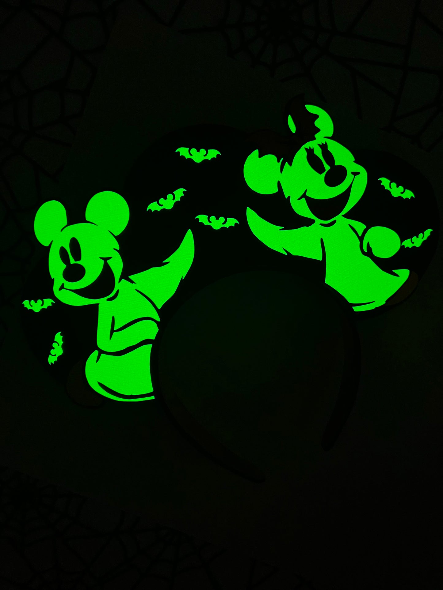 Mickey and Minnie Ghost Inspired Ears