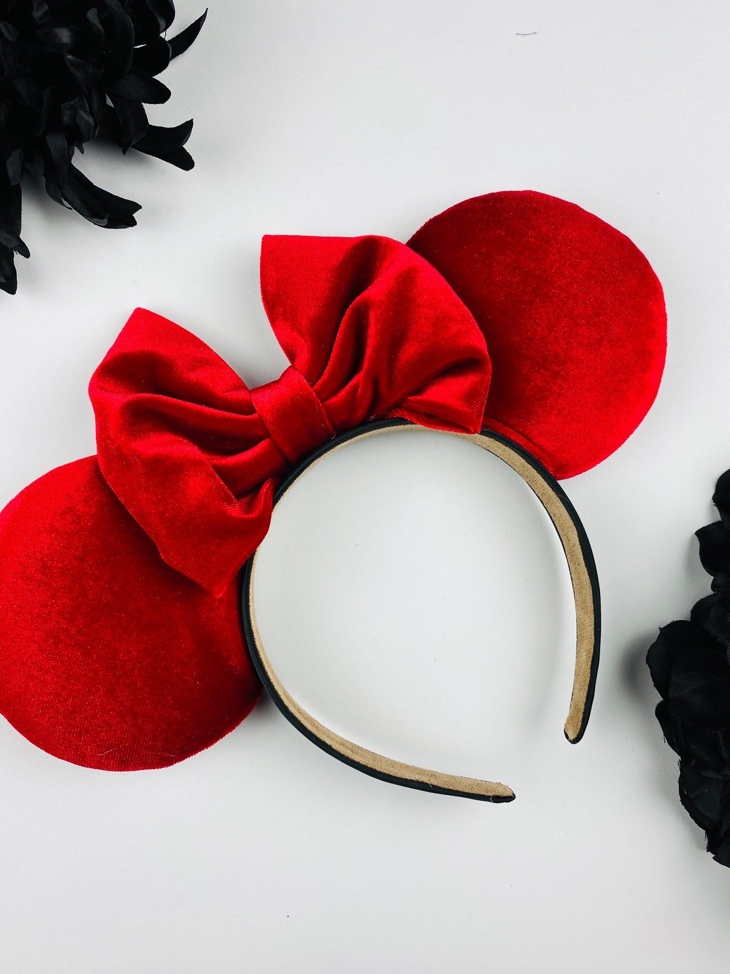 Solid Color Velvet Ears