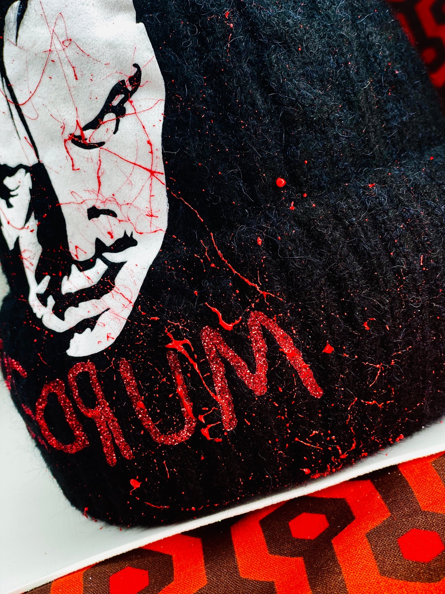 The Shinning Redrum Inspired Beanie