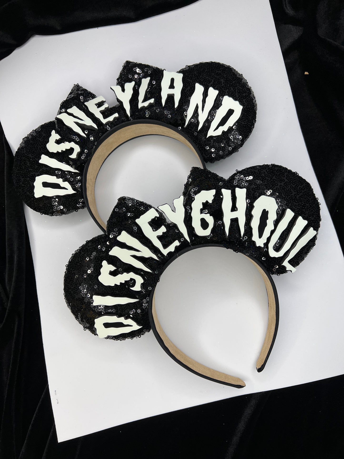 Disney Ghoul /Disneyland New Glow inspired Ears