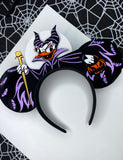 Maleficent Daisy Inspired Mouse Ears