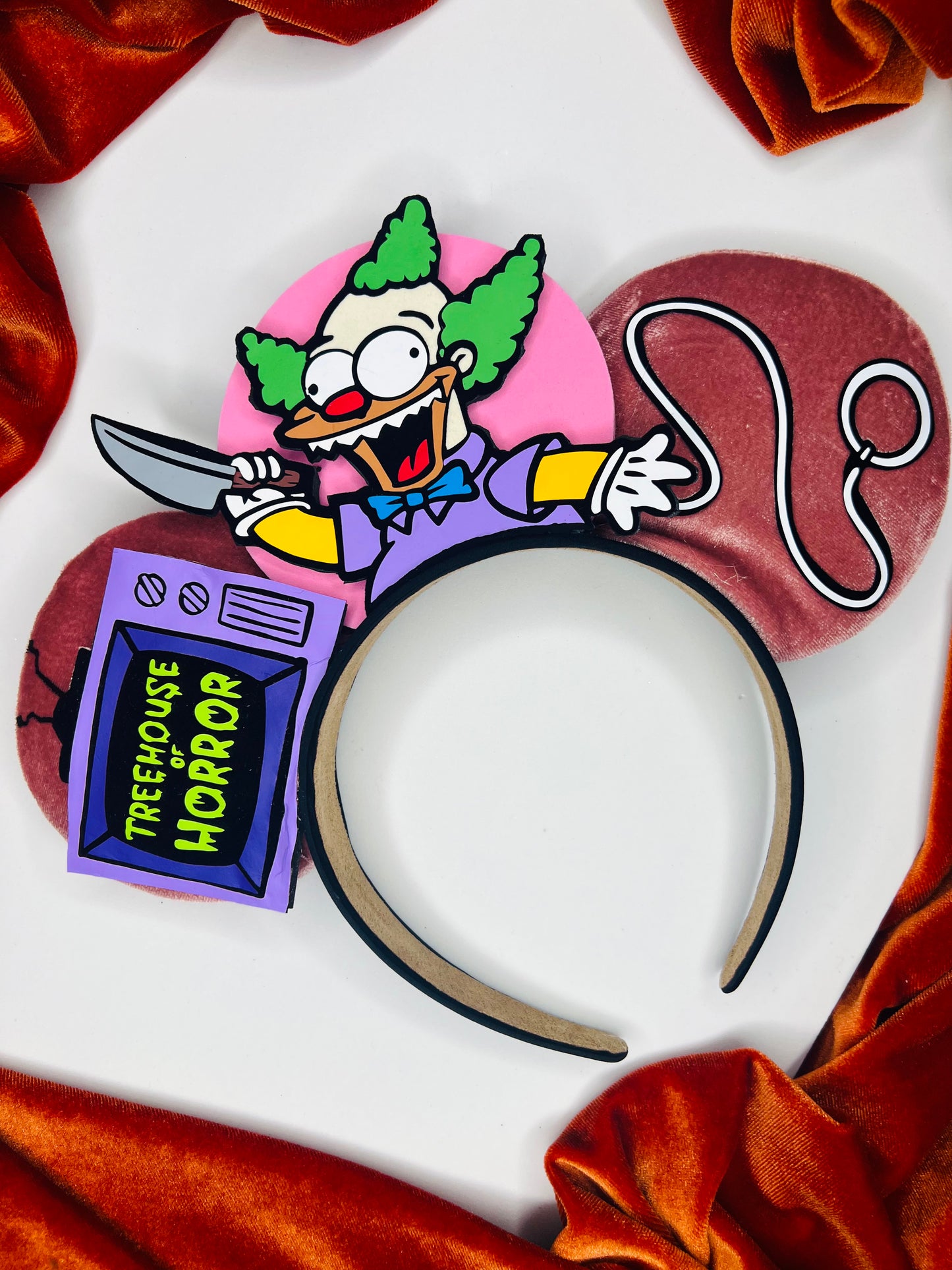 Krusty the Clown Inspired ears