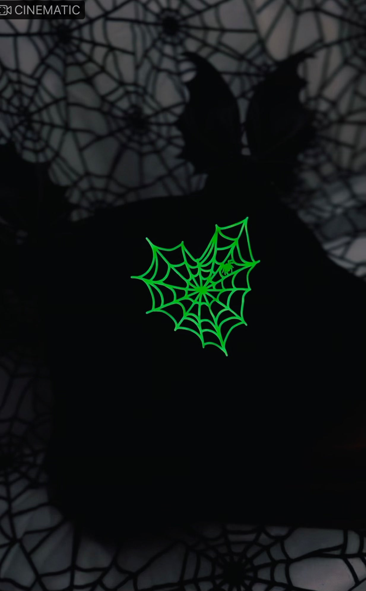 Heart SpiderWeb Bucket hat