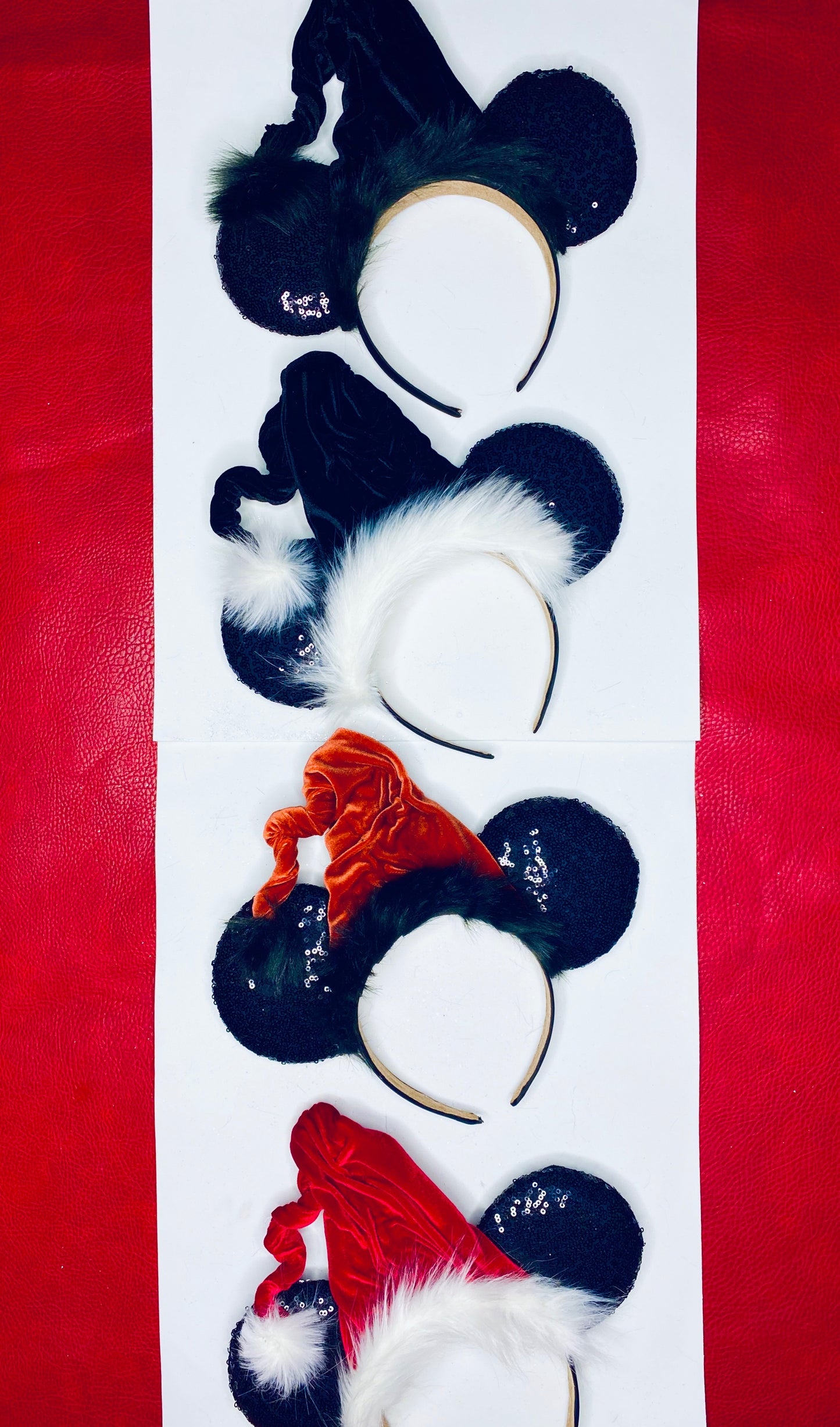 Santa Mouse Inspired Ears