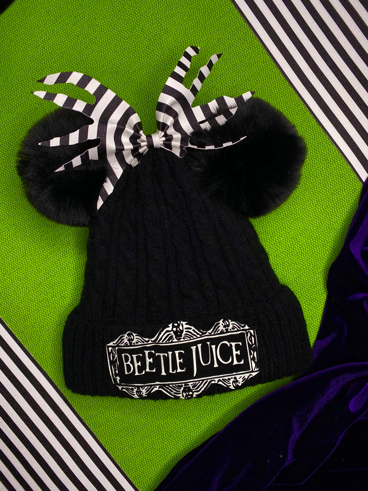 Beetlejuice Beanie