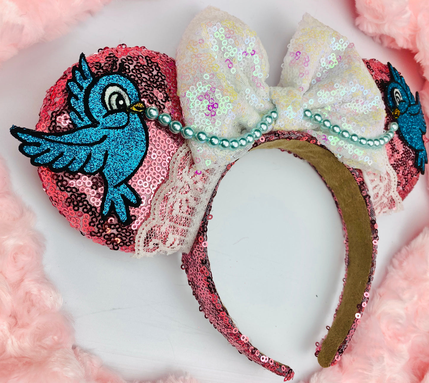 Cinderella Pink Dress Minnie Ears