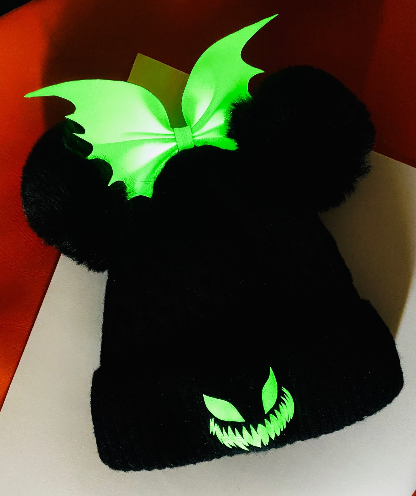 Jack O Lantern glow in the dark Beanie
