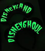 Disney Ghoul /Disneyland New Glow inspired Ears