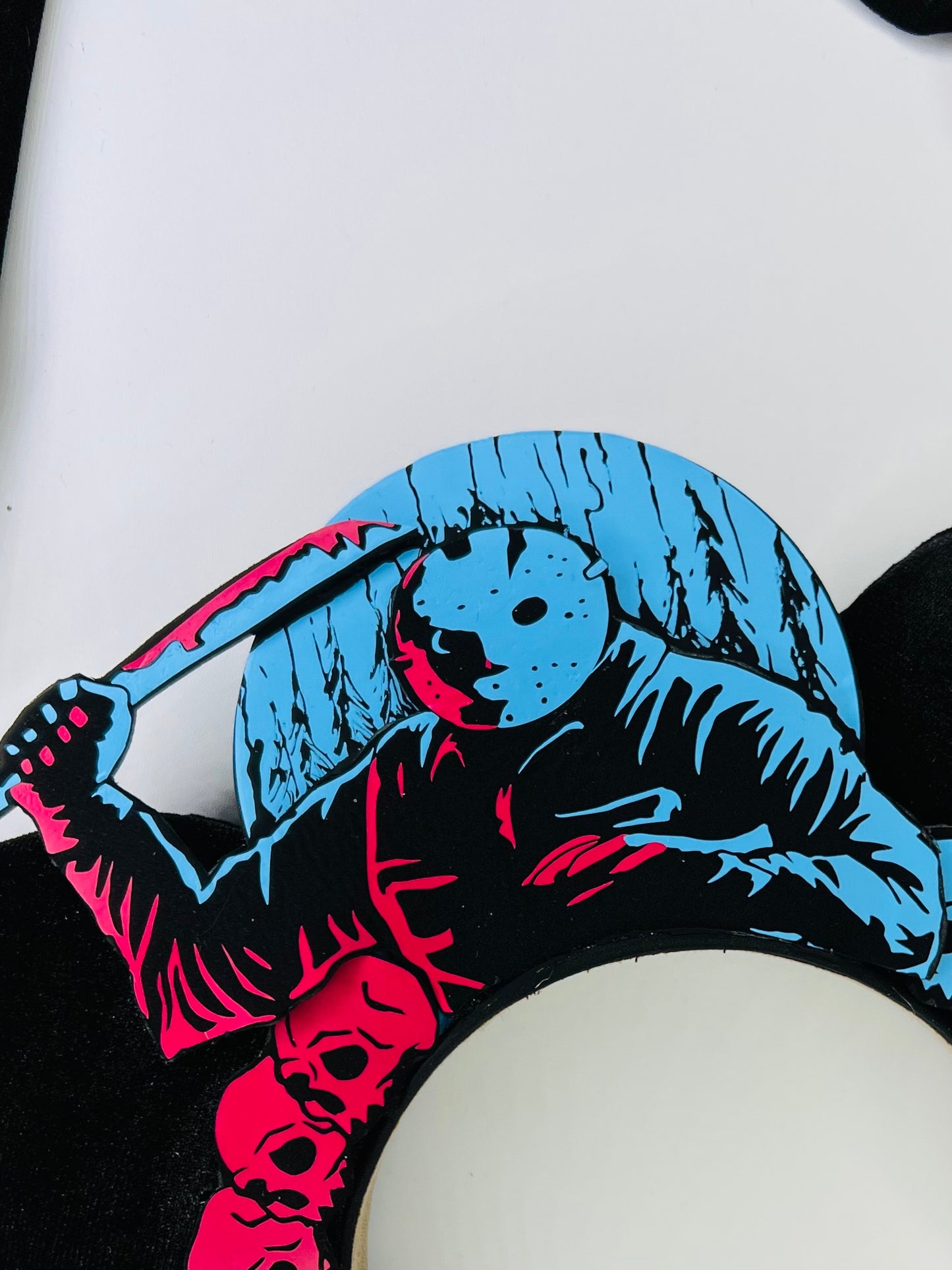 Jason Voorhees retro inspired ears