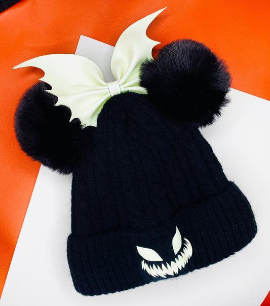 Jack O Lantern glow in the dark Beanie