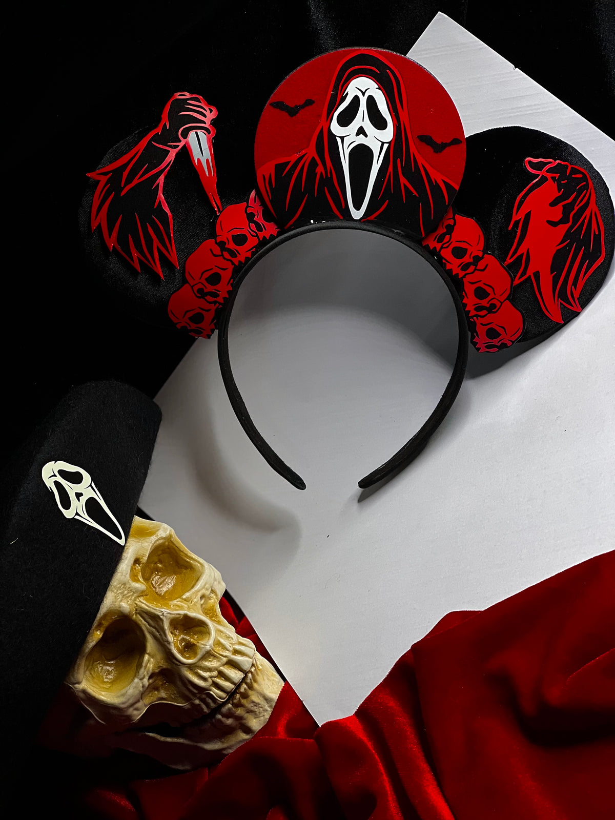 Scream GhostFace Inspired Ears
