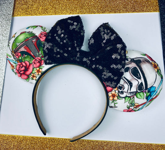 White Star Wars Floral