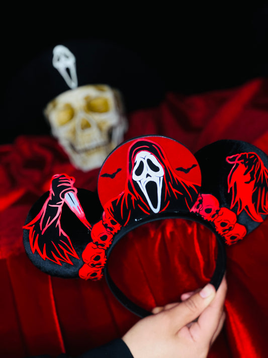 Scream GhostFace Inspired Ears