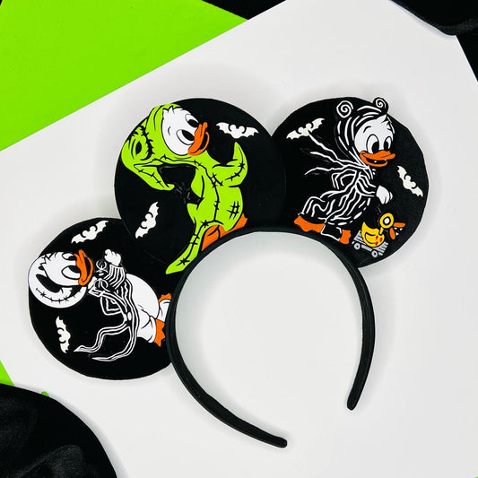 Huey Dewey Louie Nightmare Before Christmas inspired Ears