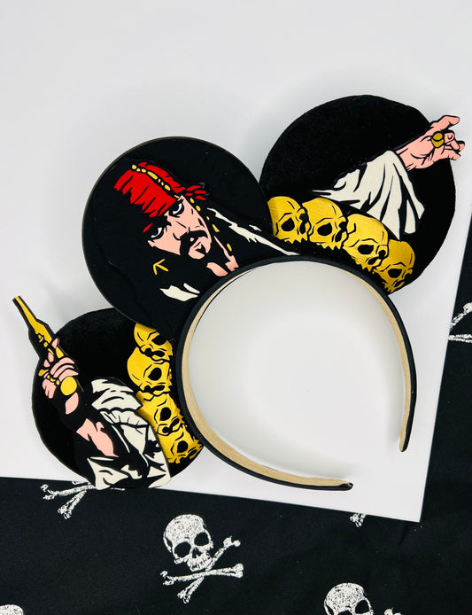 Pirates of the Caribbean Jack Sparrow Inspired Ears
