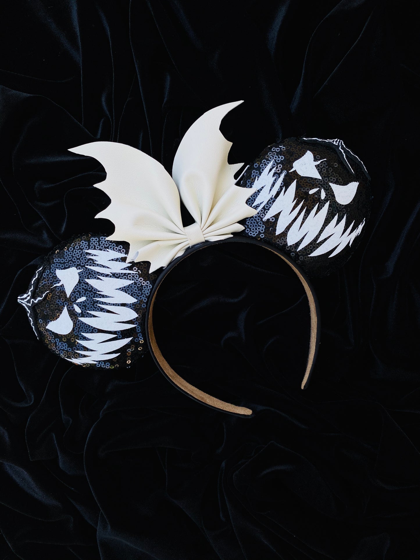 Jack O lantern Inspired Ears