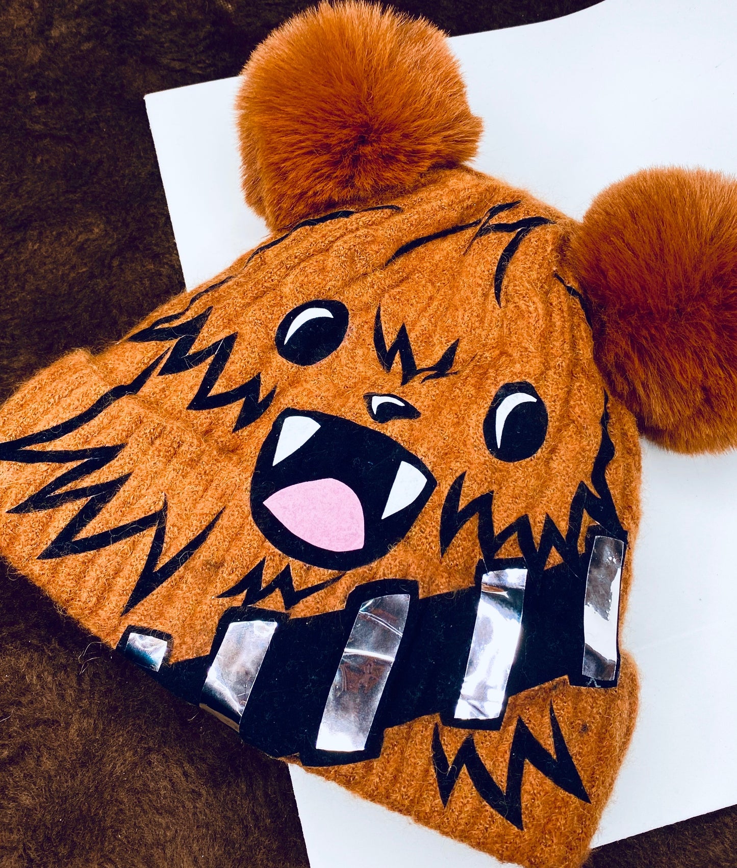 Chewie Inspired Beanie