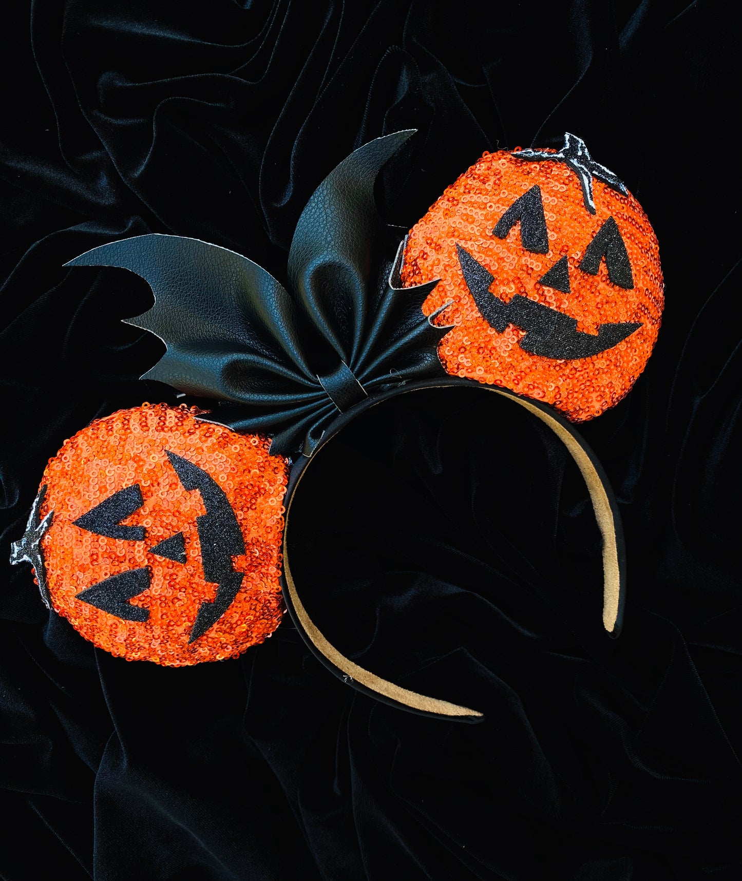 Jack O lantern Inspired Ears